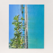 Bora Bora-lagune Legpuzzel (Verticaal)