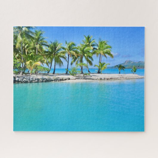Bora Bora-lagune Legpuzzel (Horizontaal)