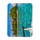 Bora Bora lagune Magneet (Verticaal)