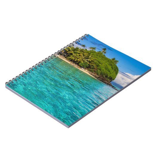 Bora Bora lagune Notitieboek (Linkerzijde)