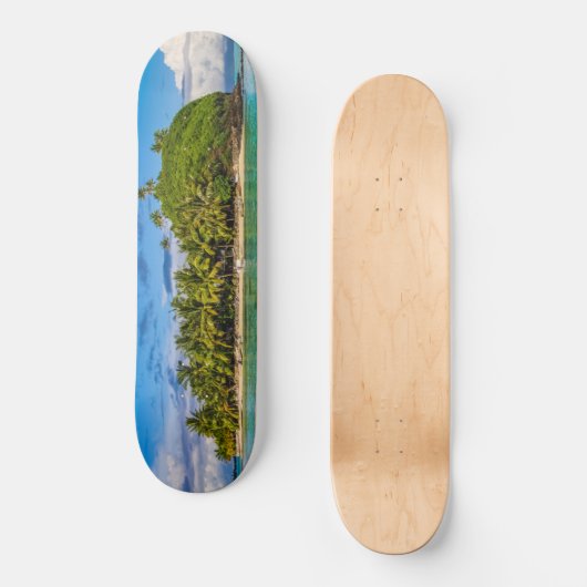 Bora Bora lagune Persoonlijk Skateboard (Voorkant)