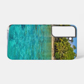 Bora Bora lagune Samsung Galaxy Hoesje (Achterkant horizontaal)