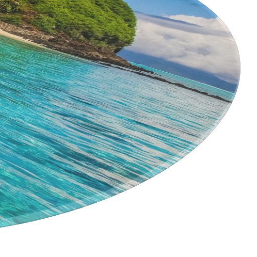 Bora Bora lagune Snijplank (Hoek)