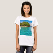 Bora Bora lagune T-shirt (Voorkant volledig)