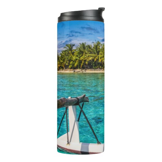 Bora Bora lagune Thermosbeker (Gedraaid links)