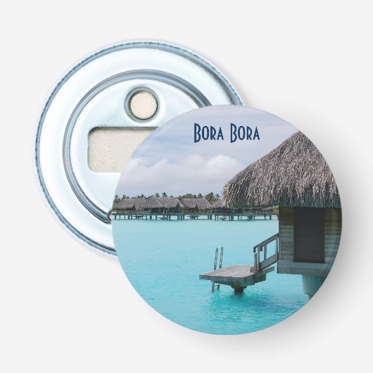 Bora Bora Magneet Button Flesopener (Voorkant)
