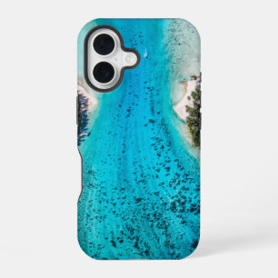 Bora Bora - Pad naar de oceaan iPhone 16 Hoesje