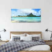 Bora Bora panorama print (Insitu (Slaapkamer))