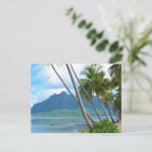 Bora Bora Paradise, Overwater Bungalow Dromen Briefkaart (Staand voorkant)