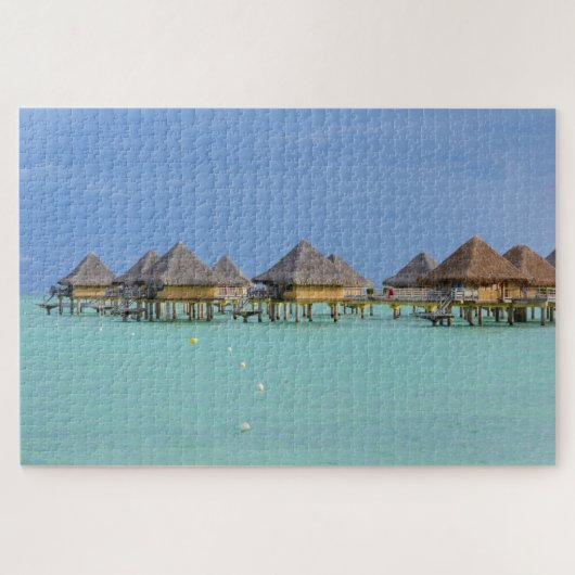 Bora Bora Paradise, Overwater Bungalow Dromen Legpuzzel (Horizontaal)