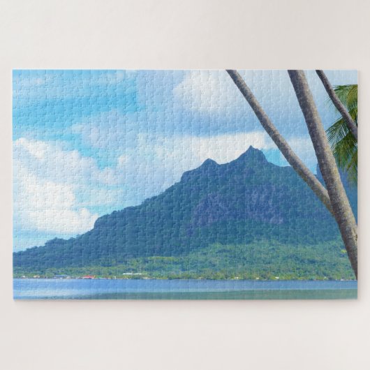 Bora Bora Paradise, Overwater Bungalow Dromen Legpuzzel (Horizontaal)