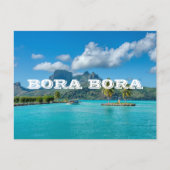 Bora Bora Polynesia Tropical Island Briefkaart (Voorkant)