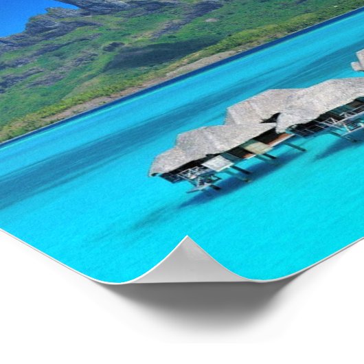 Bora Bora Poster (Hoek)