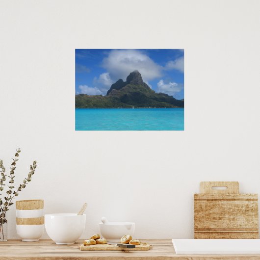 Bora Bora Poster (Keuken)