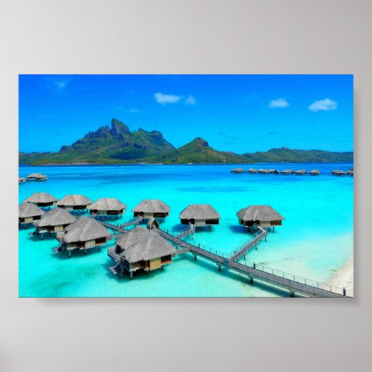 Bora Bora Poster (Voorkant)