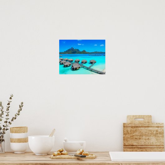 Bora Bora Poster (Keuken)