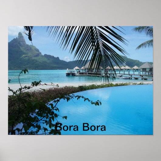 Bora Bora Poster (Voorkant)