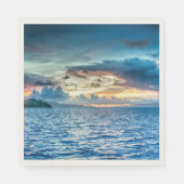 Bora Bora prachtige zonsondergang Servet (Voorkant)