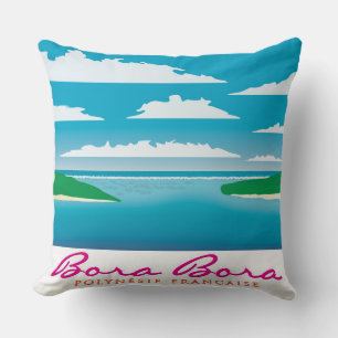 Bora Bora reef Kussen