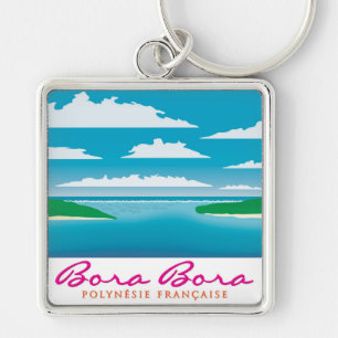 Bora Bora reef Sleutelhanger