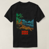 BORA BORA Retro Cult Classic Fan Art T-shirt (Design voorkant)
