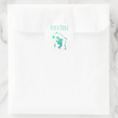 Bora Bora Ronde Sticker (Tas)