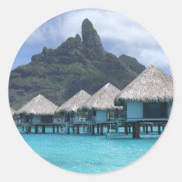 Bora Bora Ronde Sticker