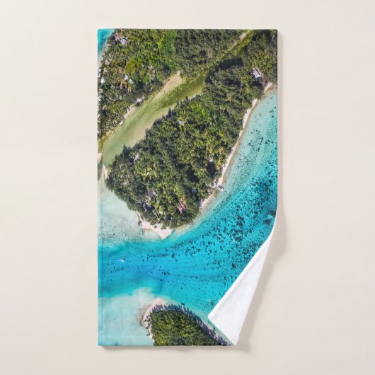 Bora Bora - route naar de oceaan Bad Handdoek (Handdoek)