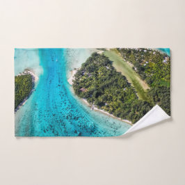 Bora Bora - route naar de oceaan Bad Handdoek