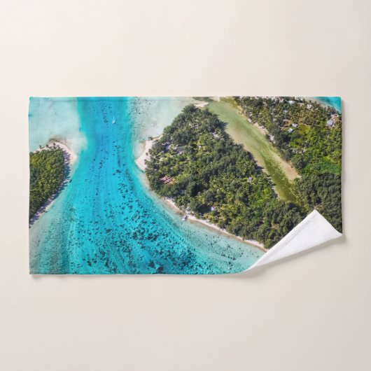Bora Bora - route naar de oceaan Bad Handdoek (Handdoek)