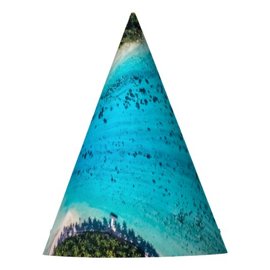 Bora Bora - route naar de oceaan Feesthoedjes (Voorkant)