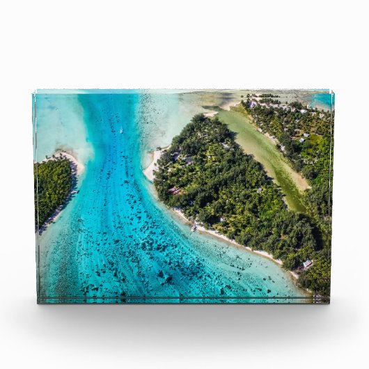 Bora Bora - route naar de oceaan Fotoblokken (Voorkant)