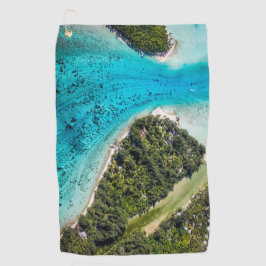 Bora Bora - route naar de oceaan Golfhanddoek