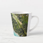 Bora Bora - route naar de oceaan Latte Mok (Rechts)