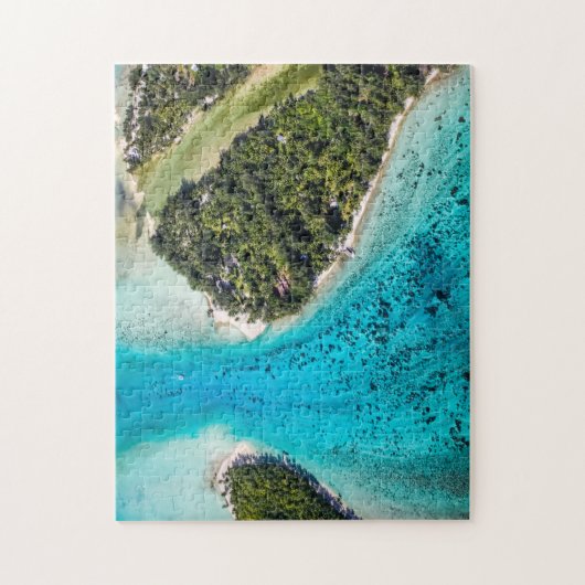 Bora Bora - route naar de oceaan Legpuzzel (Verticaal)