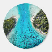 Bora Bora - route naar de oceaan Magneet (Voorkant)