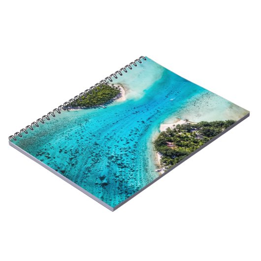 Bora Bora - route naar de oceaan Notitieboek (Linkerzijde)