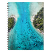 Bora Bora - route naar de oceaan Notitieboek (Voorkant)