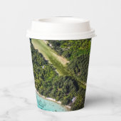 Bora Bora - route naar de oceaan Papieren Bekers (Achterkant)