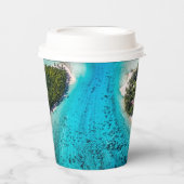 Bora Bora - route naar de oceaan Papieren Bekers (Voorkant)