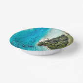 Bora Bora - route naar de oceaan Papieren Kommen (Gebogen)