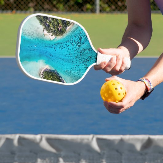 Bora Bora - route naar de oceaan Pickleball Paddle (Insitu)