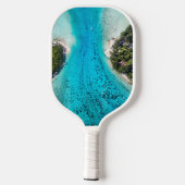 Bora Bora - route naar de oceaan Pickleball Paddle (Achterkant)