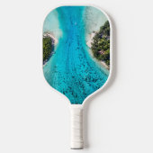 Bora Bora - route naar de oceaan Pickleball Paddle (Voorkant)
