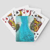Bora Bora - route naar de oceaan Pokerkaarten (Achterkant)