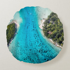 Bora Bora - route naar de oceaan Rond Kussen
