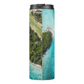 Bora Bora - route naar de oceaan Thermosbeker (Achterkant)