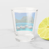 Bora Bora Shot Glas (Achterkant)