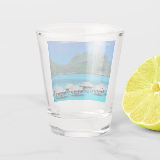 Bora Bora Shot Glas (Achterkant)