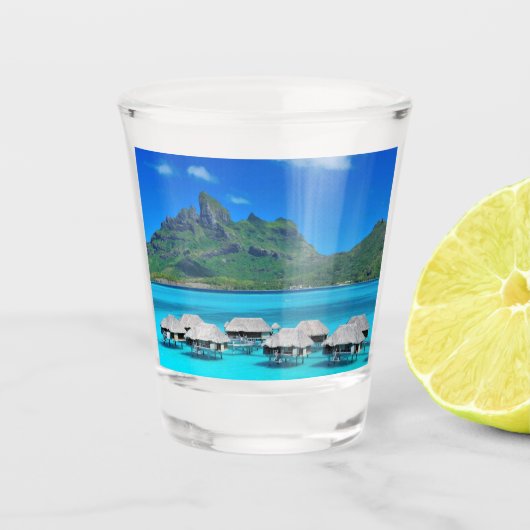 Bora Bora Shot Glas (Voorkant)